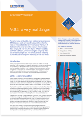 VOC's: a very real danger whitepaper