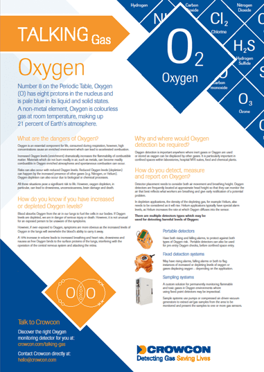 oxygen factsheet